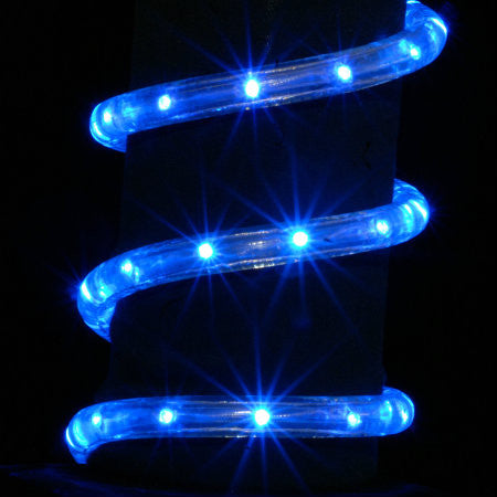 Blue Solar Rope Light