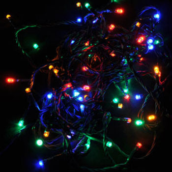 Solar Christmas/ Party String Lights - Multi-Colored