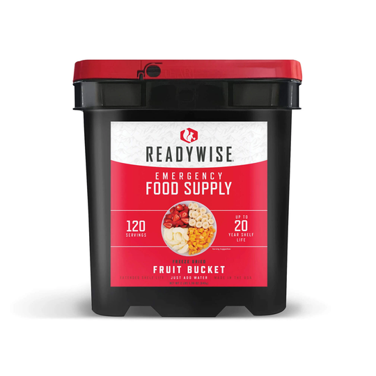 Family Freeze Dried Fruit Bucket - 120 Servings