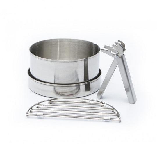 Kelly Kettle Stainless Steel Trekker and Kit