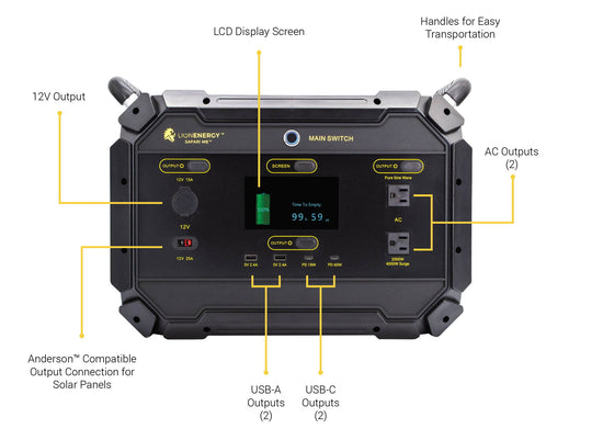 Lion Safari ME Solar Generator